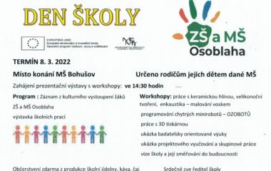 Den školy u nás ve školce - Bohušov 380x240