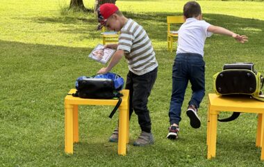 pasování našich předškoláků :-) - IMG 3923 380x240