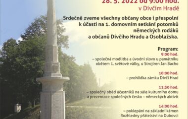vystoupení dětí na obecní slavnosti :-) - Heimattrefen plakat el 768x1086 1 380x240