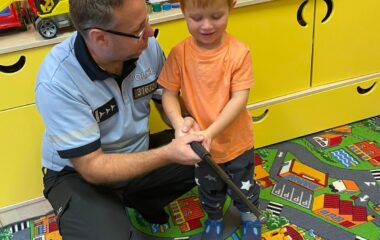 Návštěva Policie ČR u nás ve školce - 22aec7f9 1f94 4a11 a074 08b08e920a8f 380x240