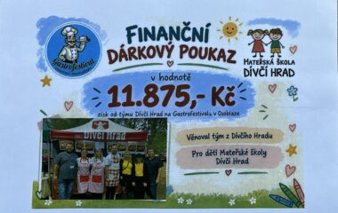 dostali jsme finančn&iacute; dar - děkujeme :-) - 2AEF0167 296A 473C 9C44 BD40FAC60D84 IMG 4470 380x240