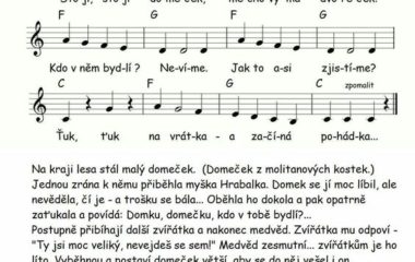 distanční způsob vzdělávání - podzim - Pohádka o domečku 380x240