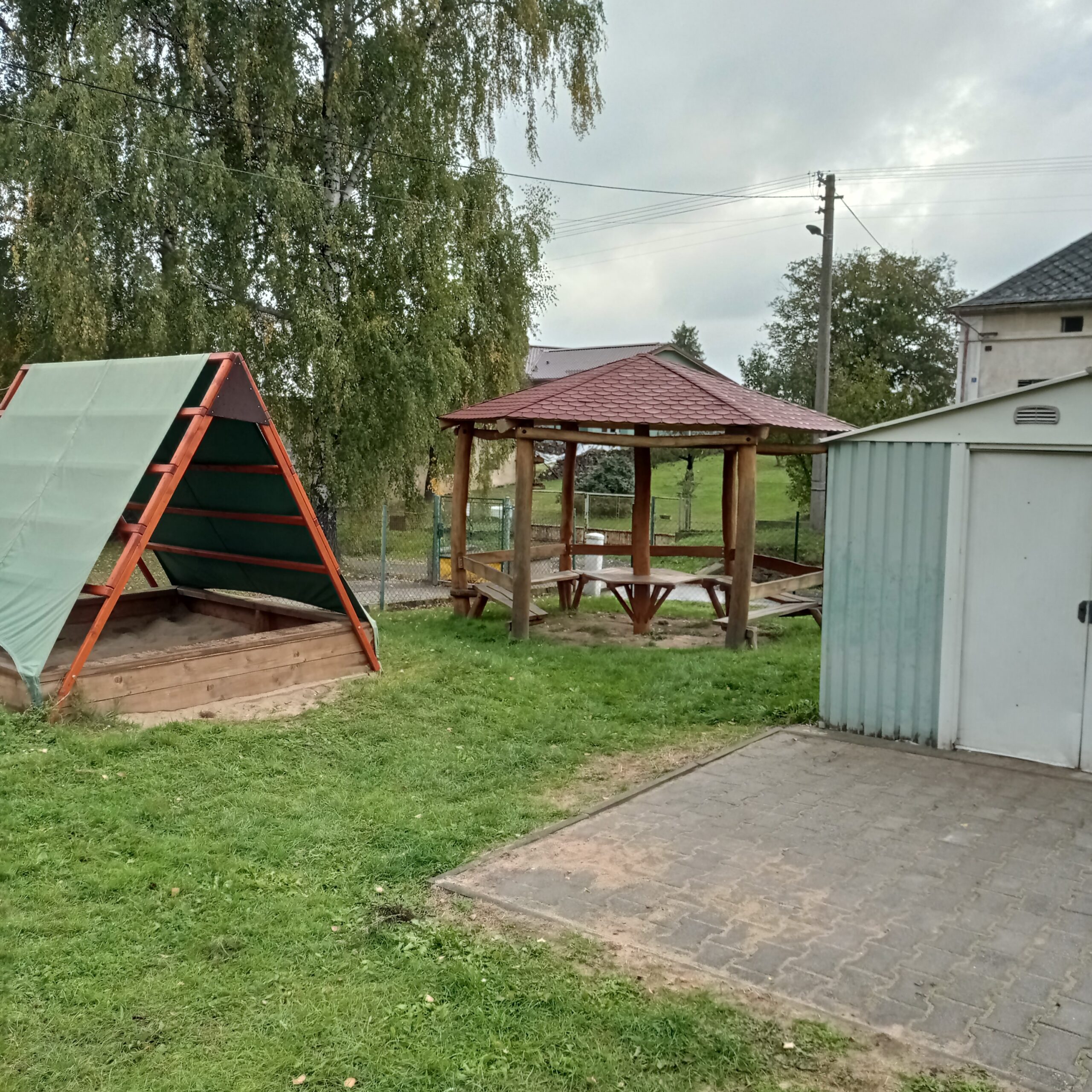 školní zahrada
