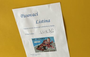pasování našeho předškoláka :-) - IMG 4078 380x240