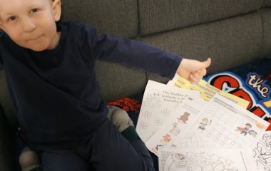 jak jsme se zapojili do distančního vzdělávání :-) - Šimonek se také zapojil 4 380x240