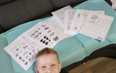 jak jsme se zapojili do distančního vzdělávání :-) - Šimonek se také zapojil 8 380x240