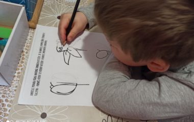 jak jsme se zapojili do distančního vzdělávání :-) - kreslení 380x240